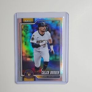 Caleb Durbin ~ 2026 Topps 75 Series One ~ Holo Foil